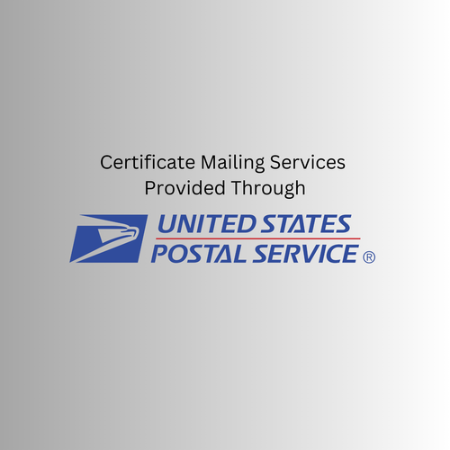 Certificates Bulk Mailing Services