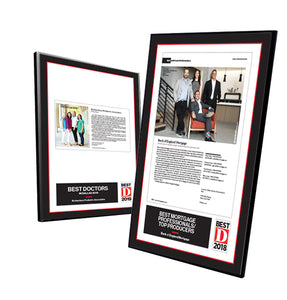 D Magazine Traditional Modern Mount Plaques